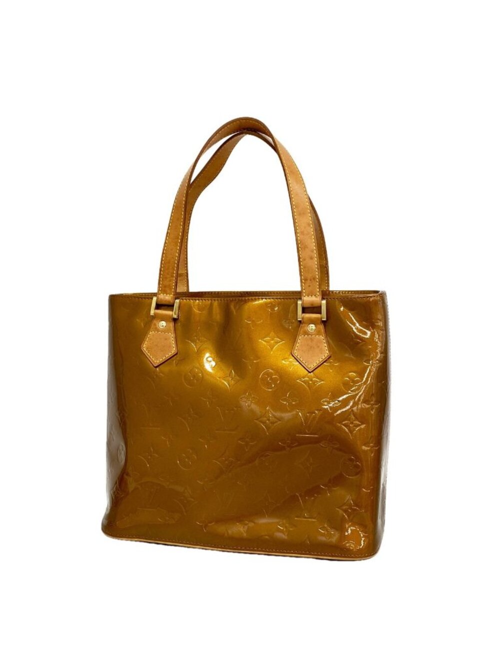 Louis Vuitton Tote Bag Vernis Houston Bronze
